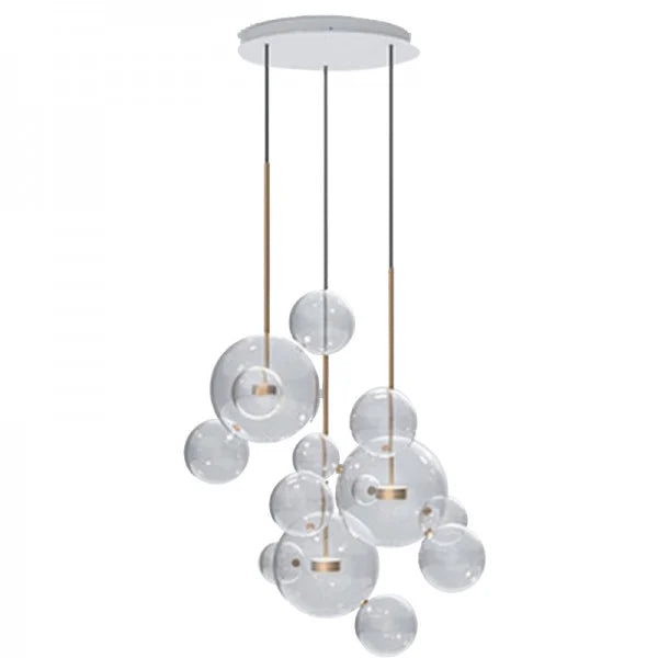 OrbisGlow Sphere Pendant Light for Modern Interiors OpalDwell