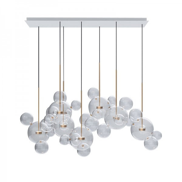 OrbisLuxe Sphere Pendant Light for Modern Interiors OpalDwell