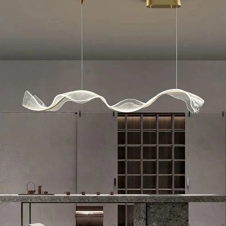 Astrae Pendant Light Contemporary Sleek Ceiling Fixture - OpalDwell