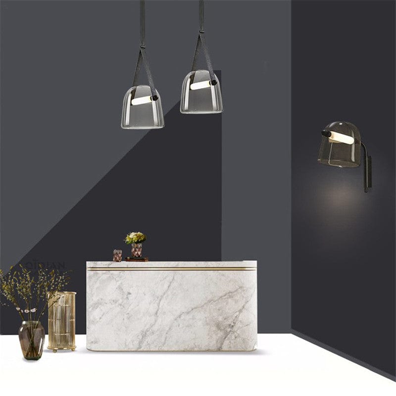 Kirrea Glass Belt Light | OpalDwell - OpalDwell