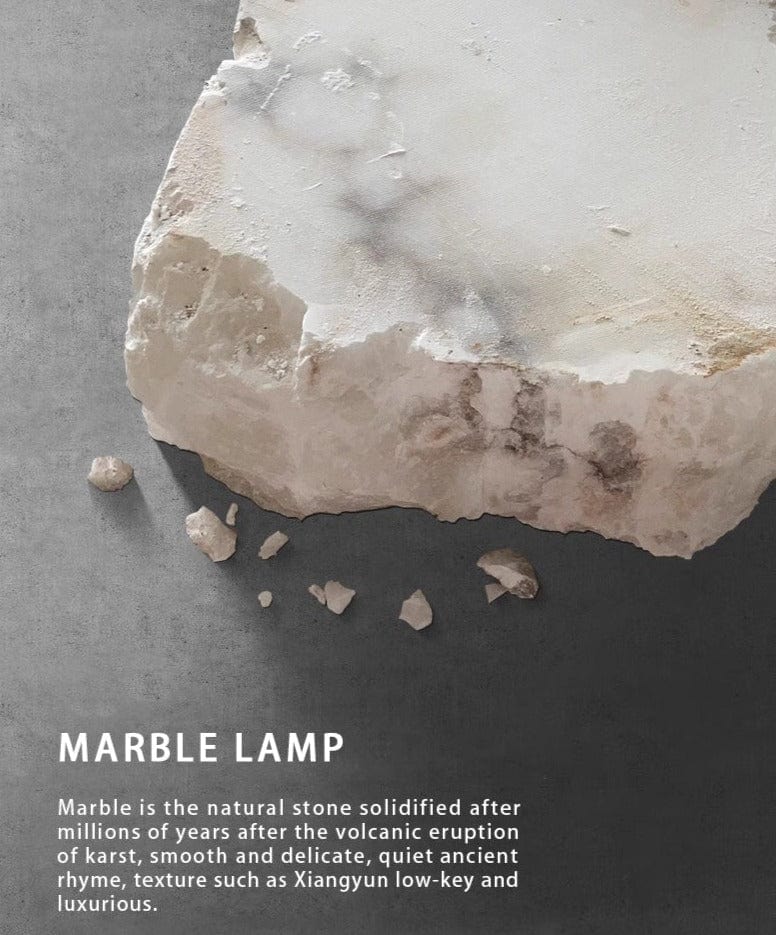 Lumera Marble Rock Light | OpalDwell - OpalDwell
