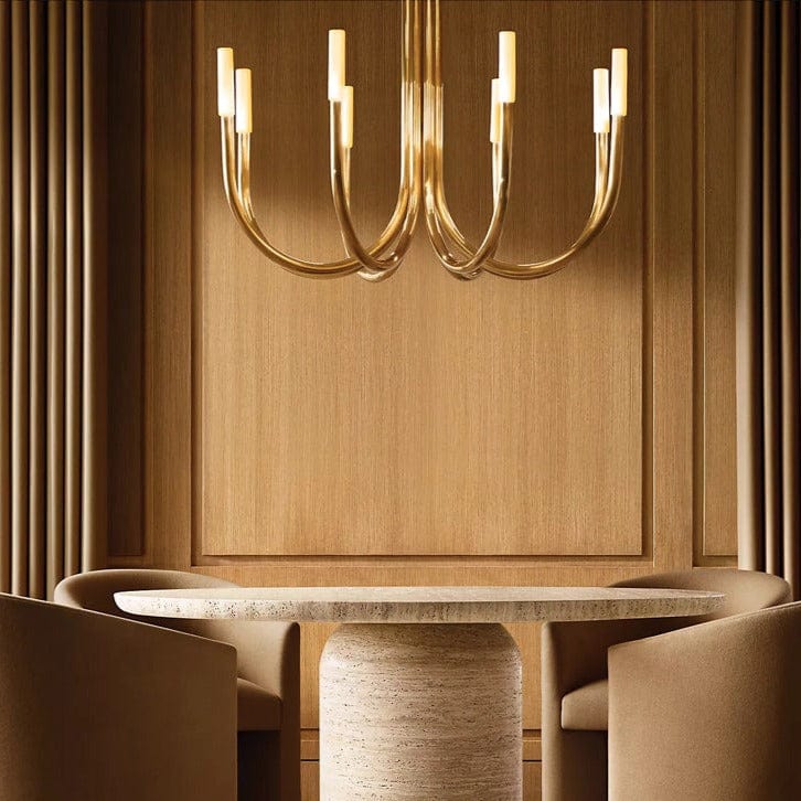 Luminara Round Chandelier | OpalDwell - OpalDwell