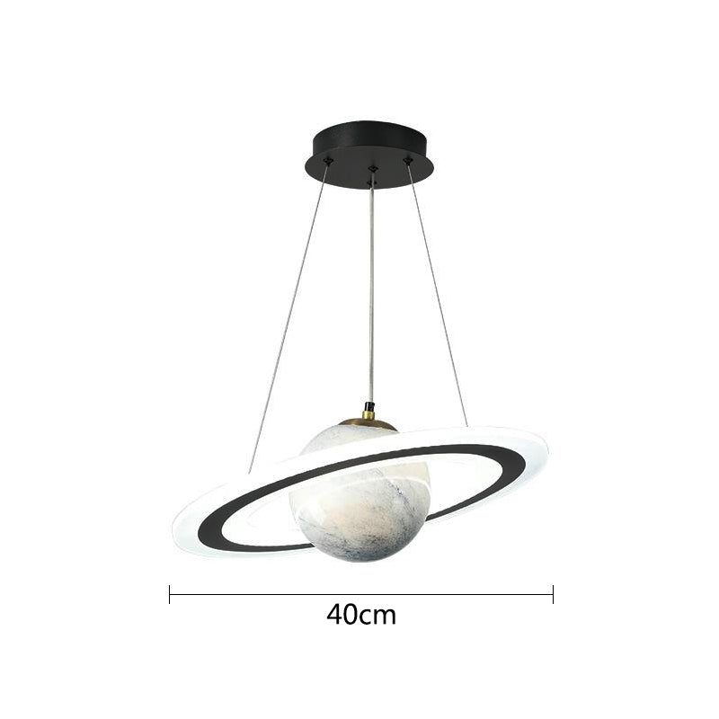 Orion Orbit Pendant Light Dimmable Galaxy Glow Effect - OpalDwell