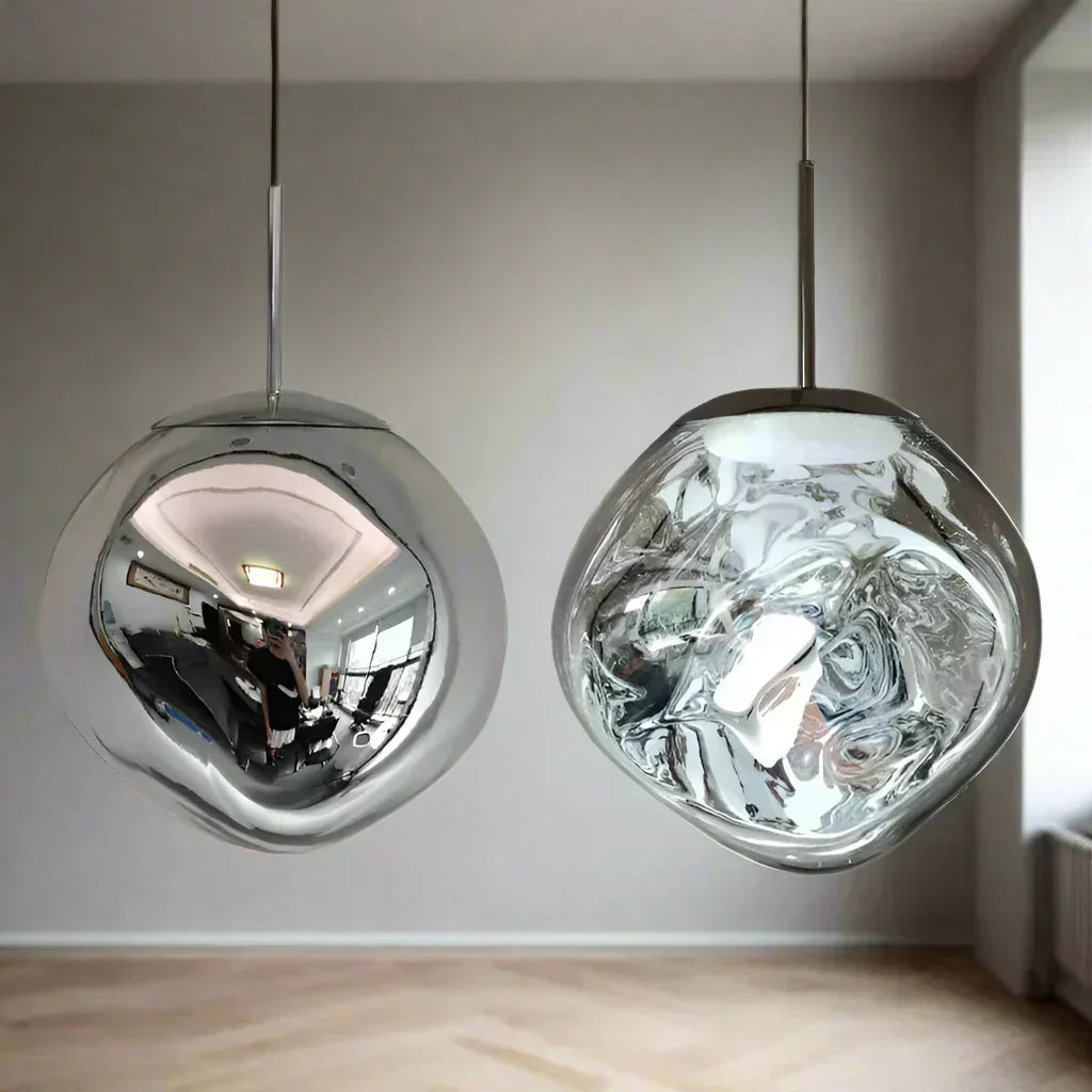 Fjordline Nordic Glass Pendant Light For Living Rooms, Dining Rooms, Kitchens OpalDwell