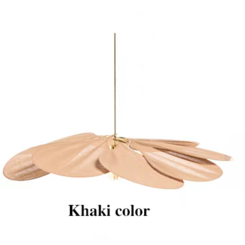 Vellora | Petal Pendant Light With Soft Floral Glow For Living Rooms - OpalDwell