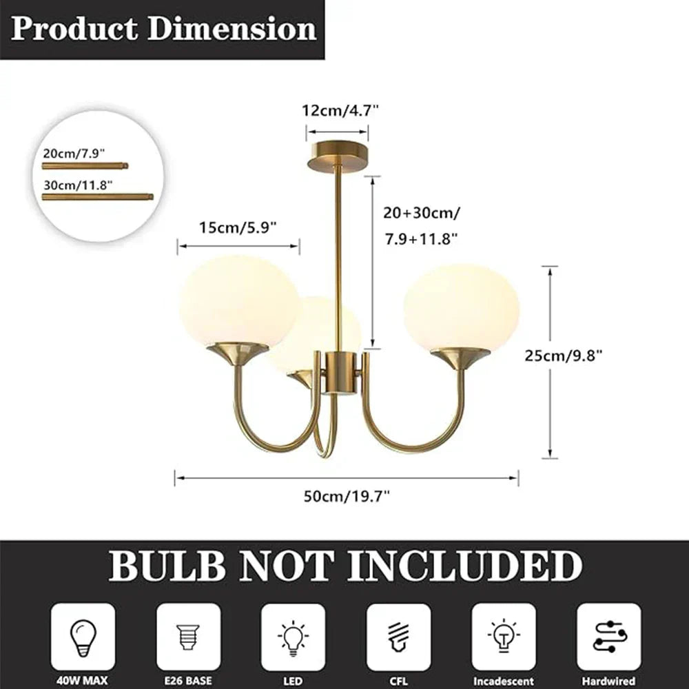 Liora Blush Chandelier - OpalDwell