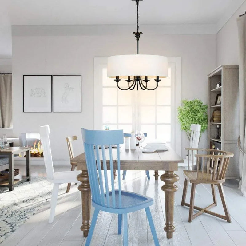 Lumenora | Drum Chandelier - OpalDwell