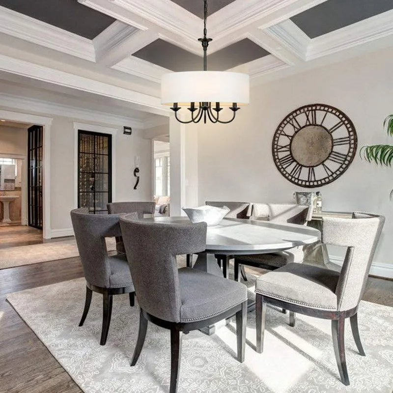 Lumenora | Drum Chandelier - OpalDwell