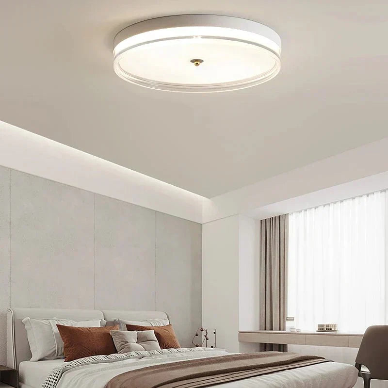 Nyra Ceiling Light Modern Minimalist Glow By LumaNova - OpalDwell