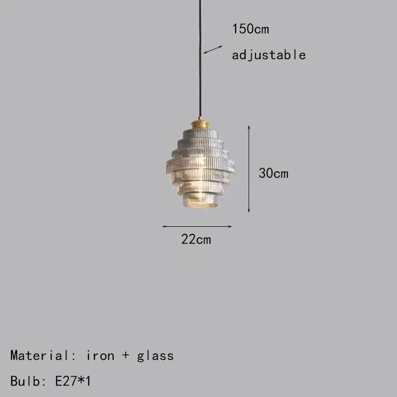 Aurelle Gilded Layered Nordic Chandelier - OpalDwell