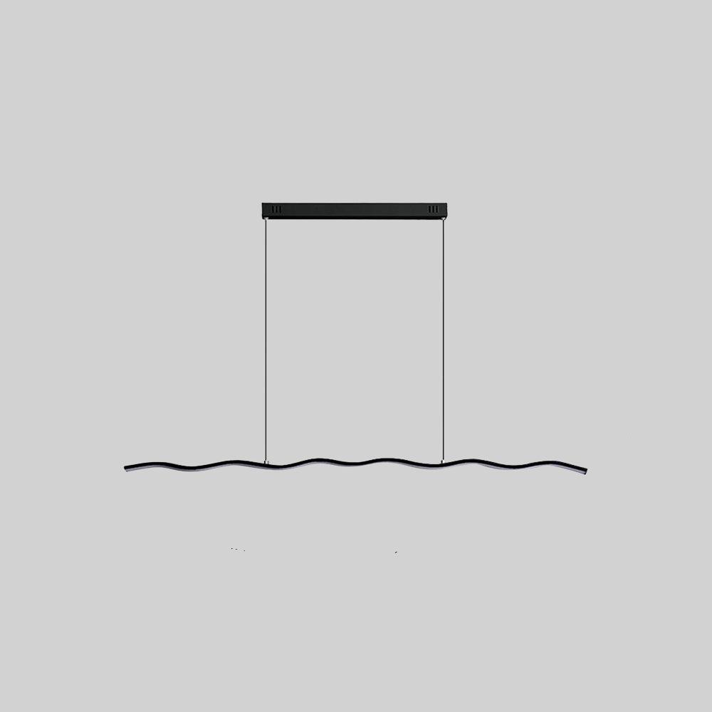 LumiNova Pendant Light Modern LED in Black and White - OpalDwell