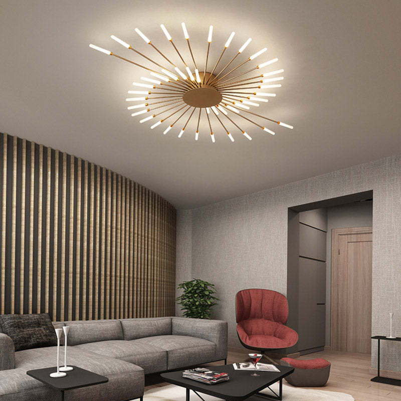 Asterra Modern Ceiling Lamp for Living Room and Bedroom OpalDwell