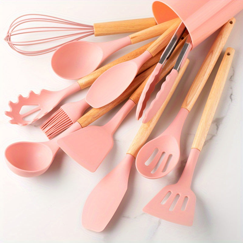 CulinaPro | 12-Piece Silicone Cooking Tool Set - OpalDwell