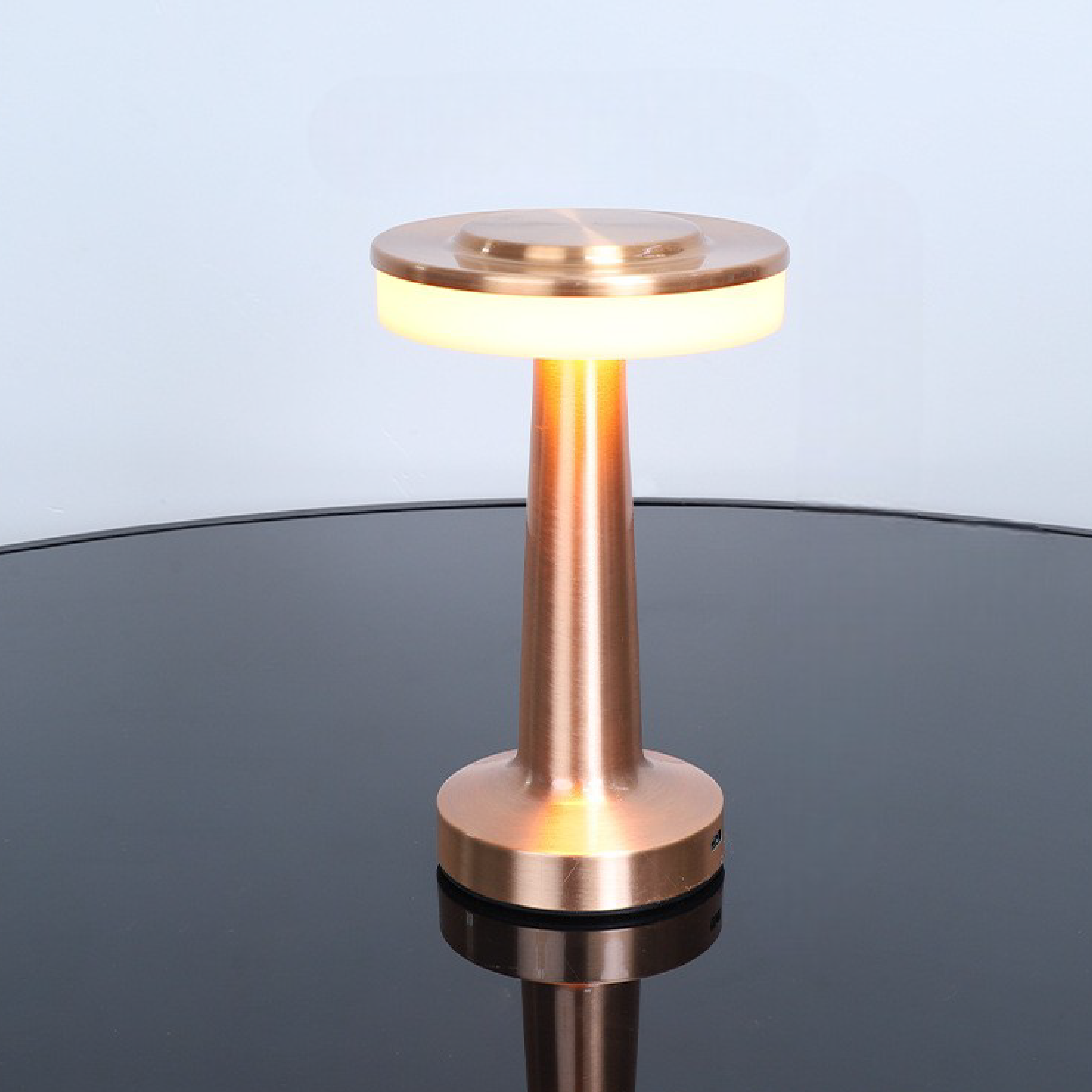 Contemporary Metal Table Lamp, Elegant Decorative Lighting - OpalDwell