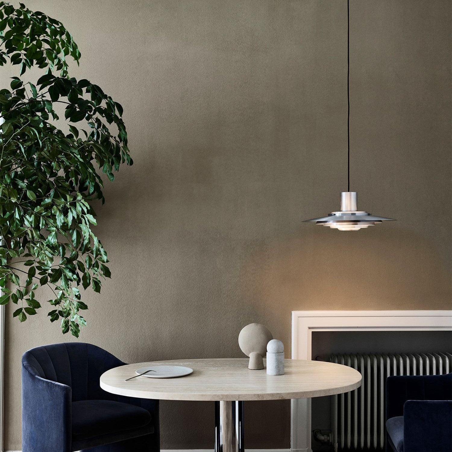 NovaLume Modern Aluminum Pendant Light for Dining Areas - OpalDwell