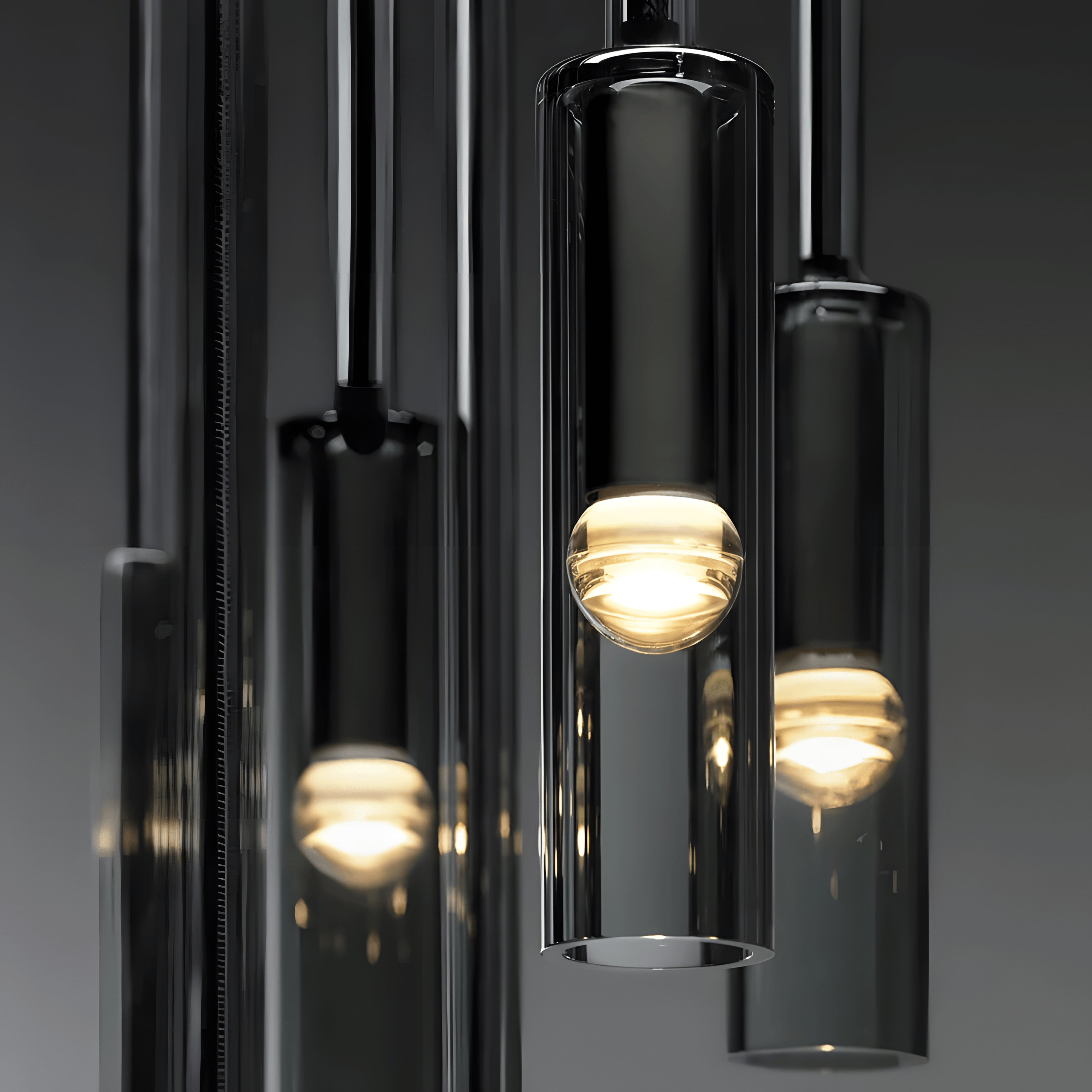 Lorrel | Smoky Glass Pendant Light OpalDwell