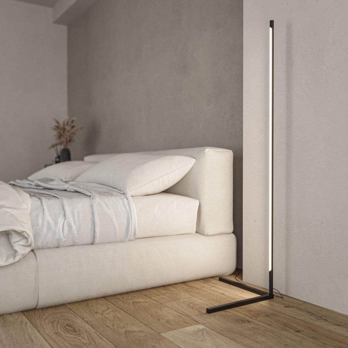 AstraLuma LED Floor Lamp With Dimmable Remote Control OpalDwell
