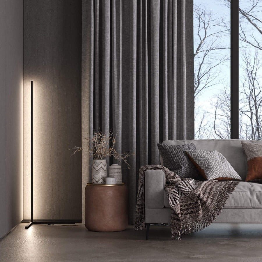 AstraLuma LED Floor Lamp With Dimmable Remote Control OpalDwell