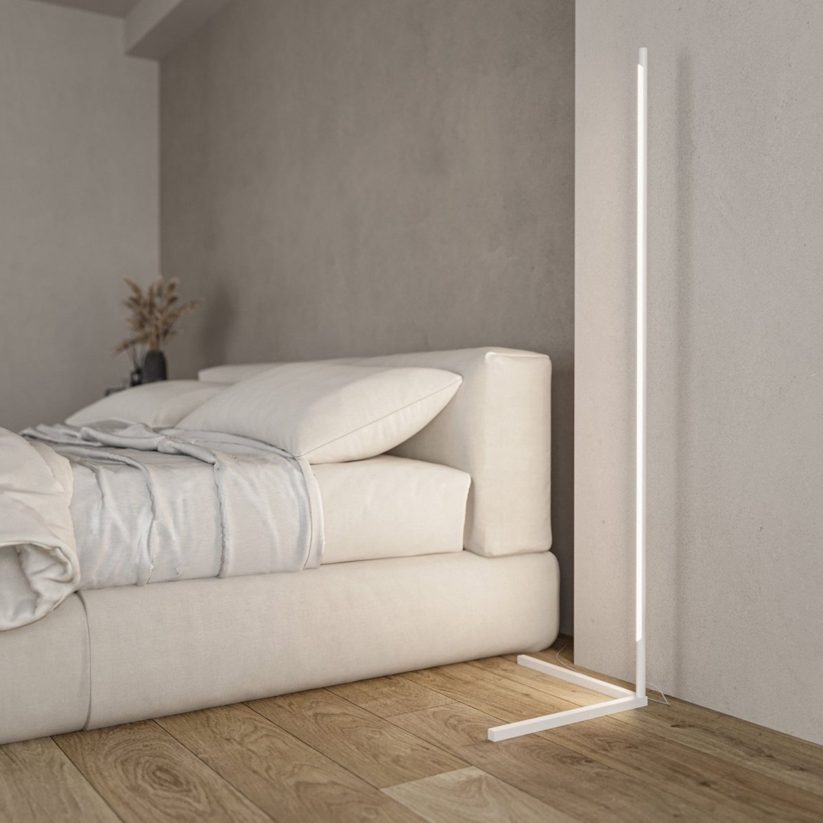 AstraLuma LED Floor Lamp With Dimmable Remote Control OpalDwell