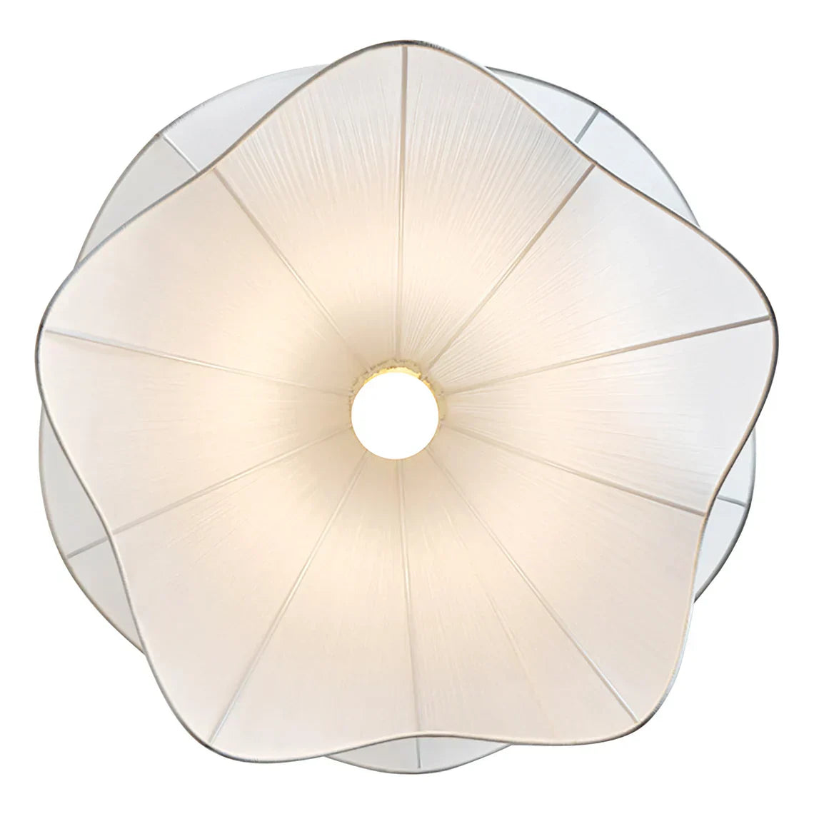 Fleurine French-Style Fabric Floral Chandelier - OpalDwell