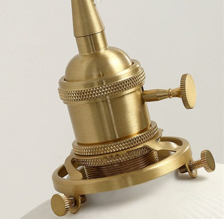 Handmade Ceramic Wall Sconce in Pleated Cup Design, Bulb Included - OpalDwell