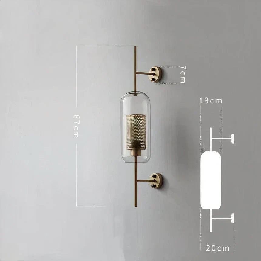 Maribel Glass Lamp - OpalDwell