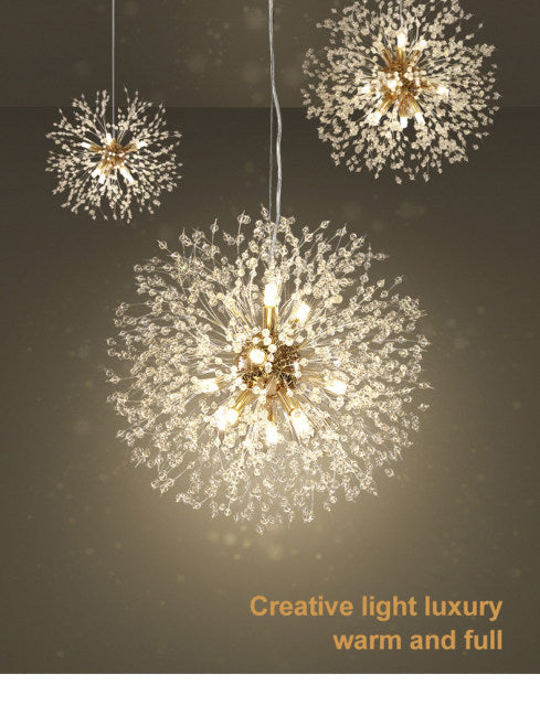 Contemporary Dandelion-Style Pendant Light - OpalDwell