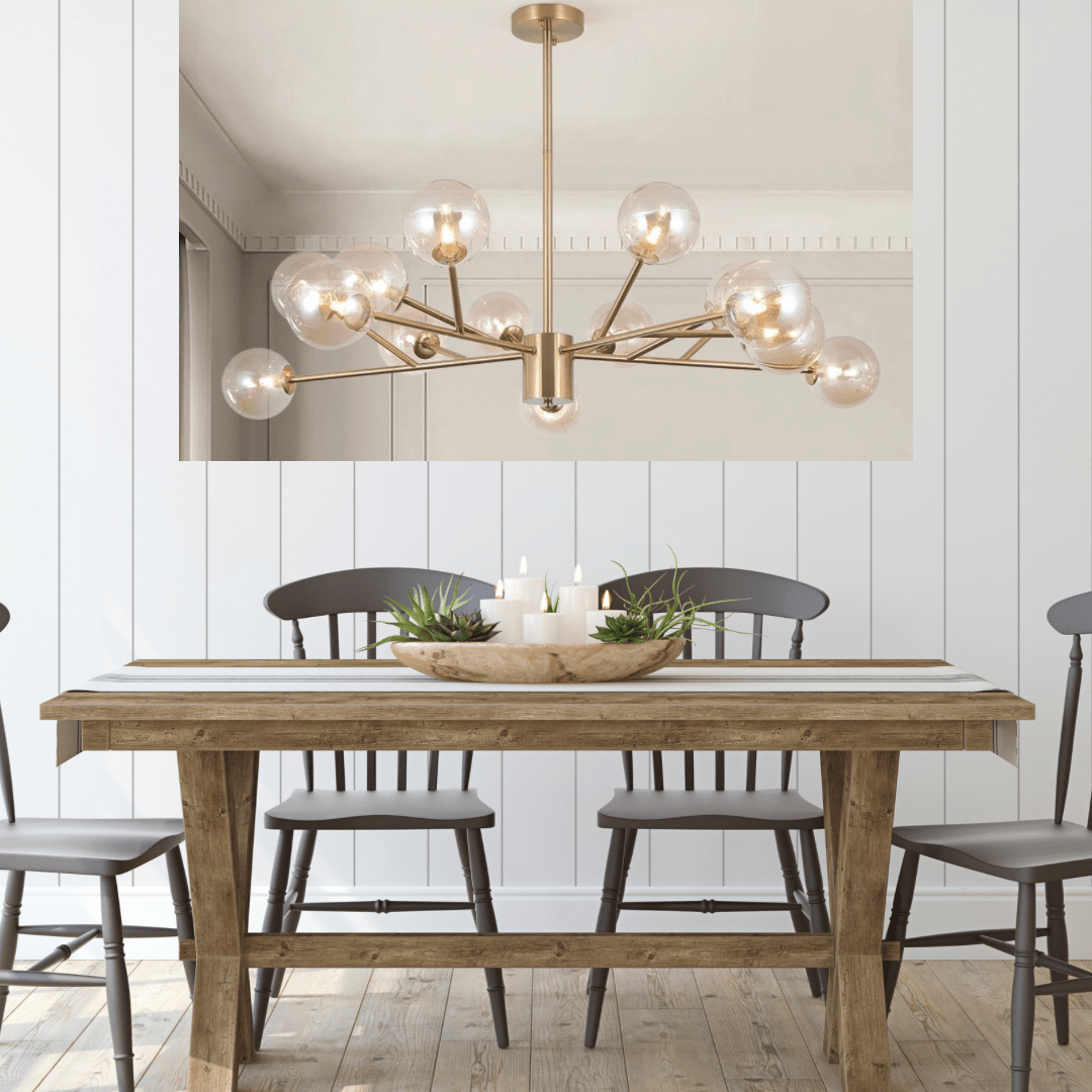 Aureon Sputnik Chandelier - OpalDwell