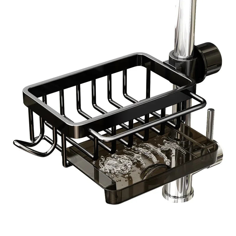 Sink Organizer in Aluminum - OpalDwell