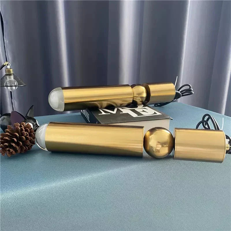 Gilded Bullet Lights - OpalDwell