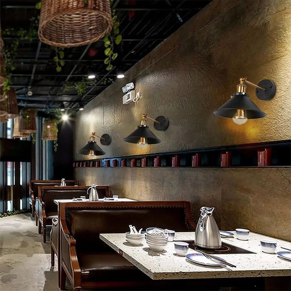 Kestrel Industrial Wall Lamp - OpalDwell
