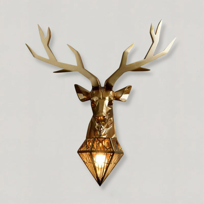 Decorative Antler Head - OpalDwell