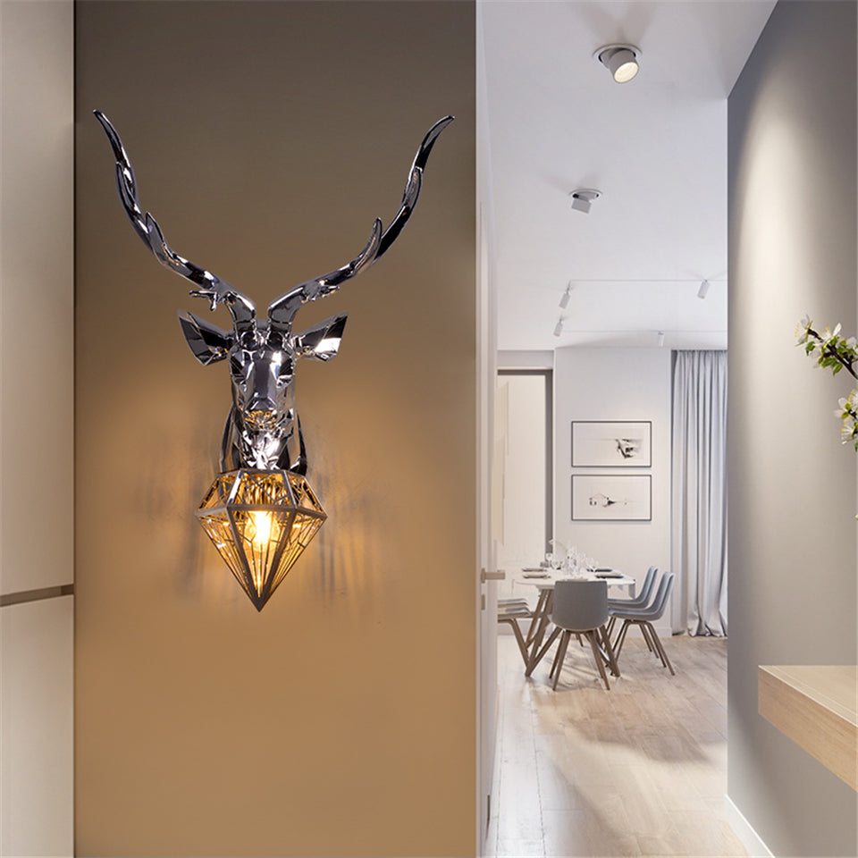 Decorative Antler Head - OpalDwell
