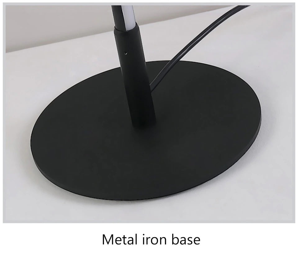 AstraLume Floor Lamp Minimal LED Tube Light for Modern Homes OpalDwell