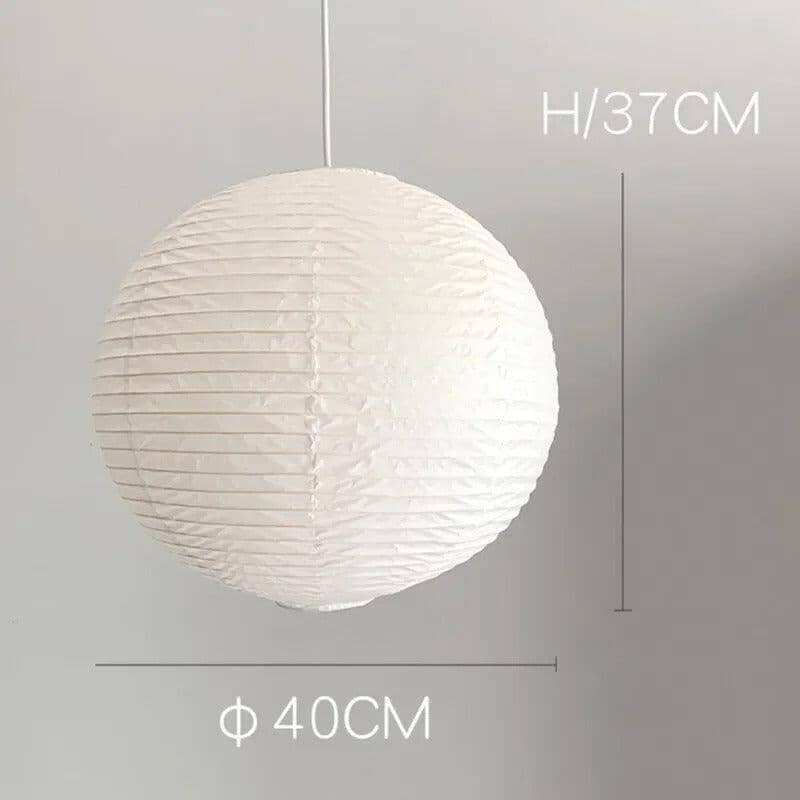 Aurelia Parisian Paper Balloon Pendant Light With Warm Glow - OpalDwell