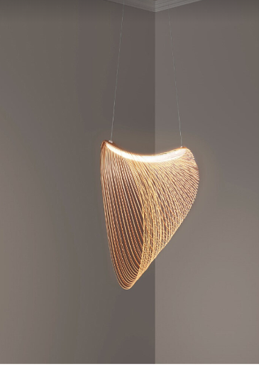 Kerrin | Birch Wood Pendant Light For Cozy Living Areas OpalDwell