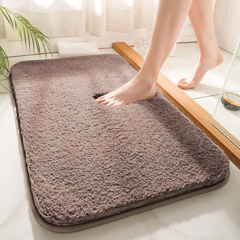 Aurelle Cloud Comfort Bathroom Rug OpalDwell
