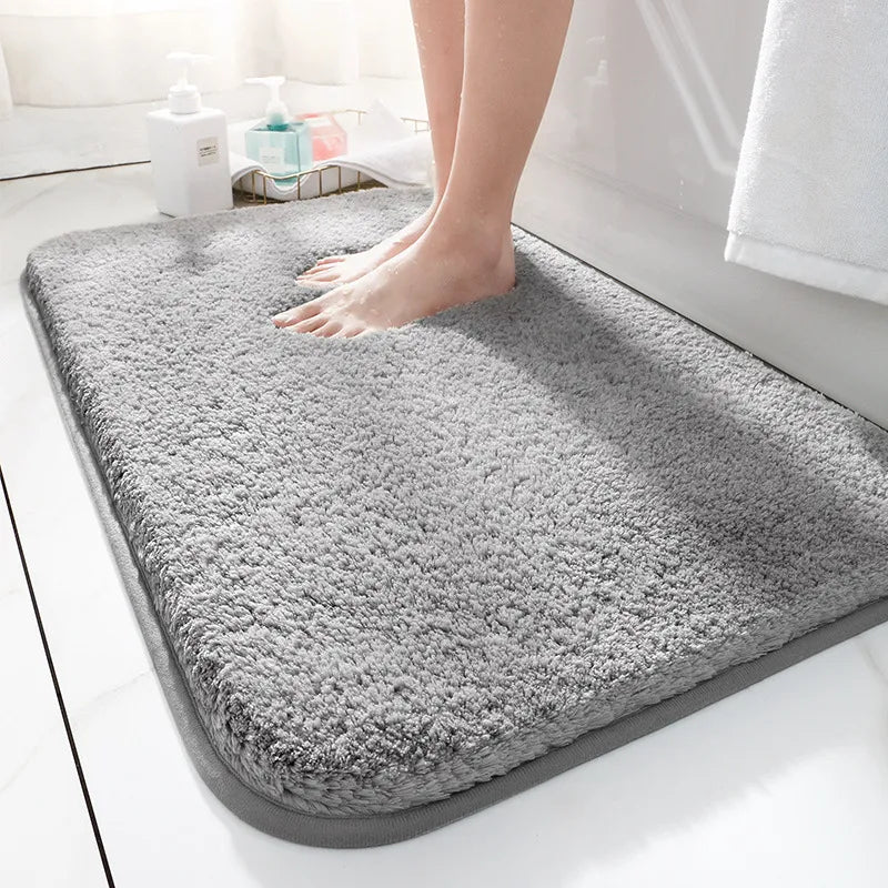 Aurelle Cloud Comfort Bathroom Rug OpalDwell