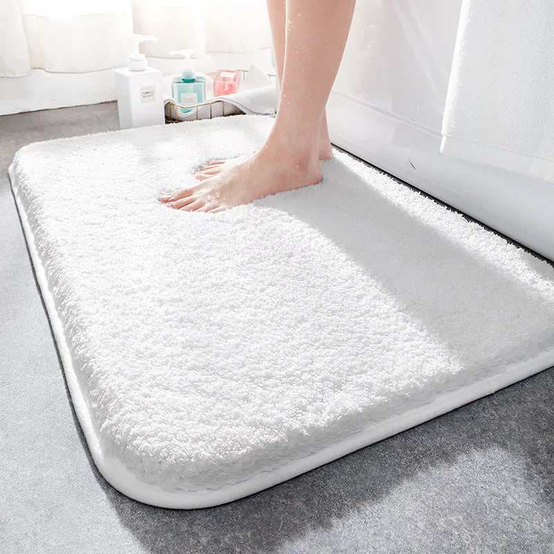 Aurelle Cloud Comfort Bathroom Rug OpalDwell
