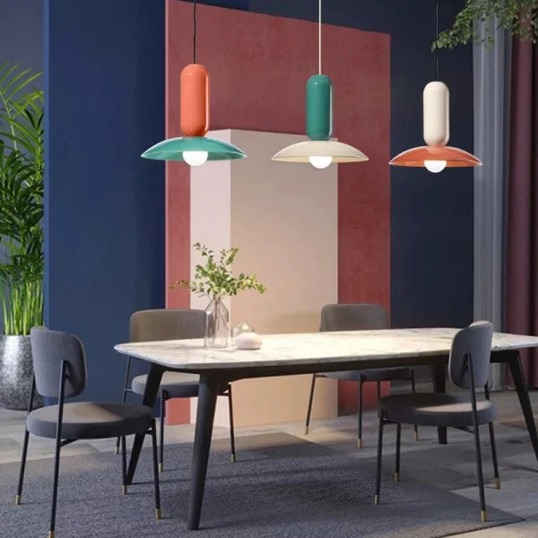 Solare Macaron-Inspired Pendant Lamp for Kitchen and Dining - OpalDwell