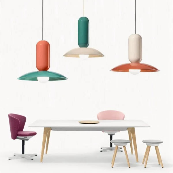 Solare Macaron-Inspired Pendant Lamp for Kitchen and Dining - OpalDwell