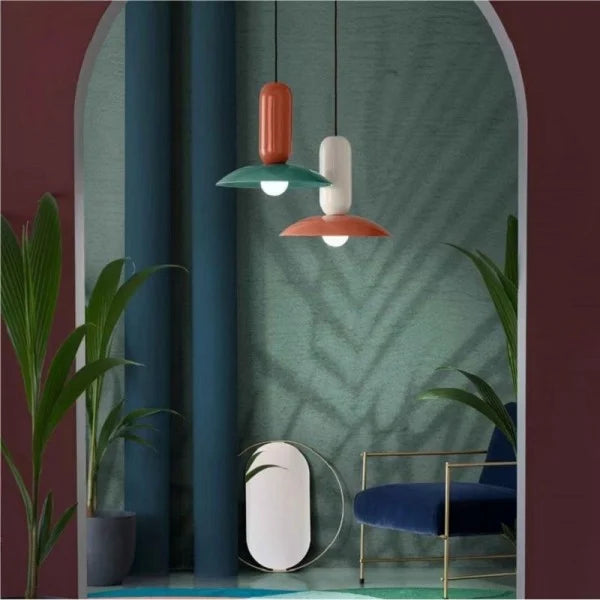 Solare Macaron-Inspired Pendant Lamp for Kitchen and Dining - OpalDwell