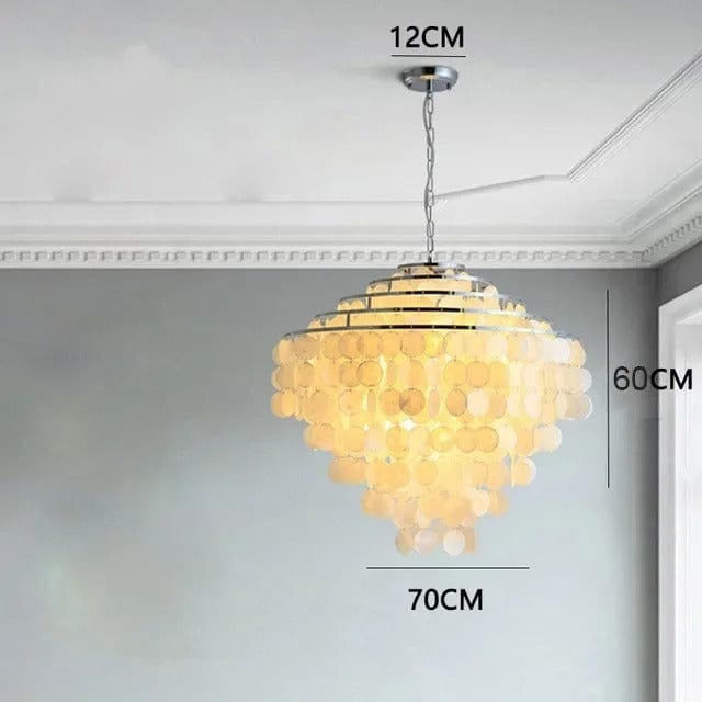 Lunara | Shell Chandelier | OpalDwell - OpalDwell
