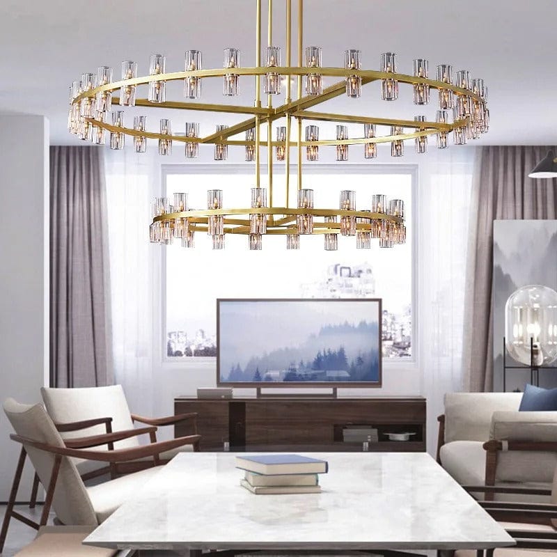Marcelle Crystal Chandelier | OpalDwell - OpalDwell