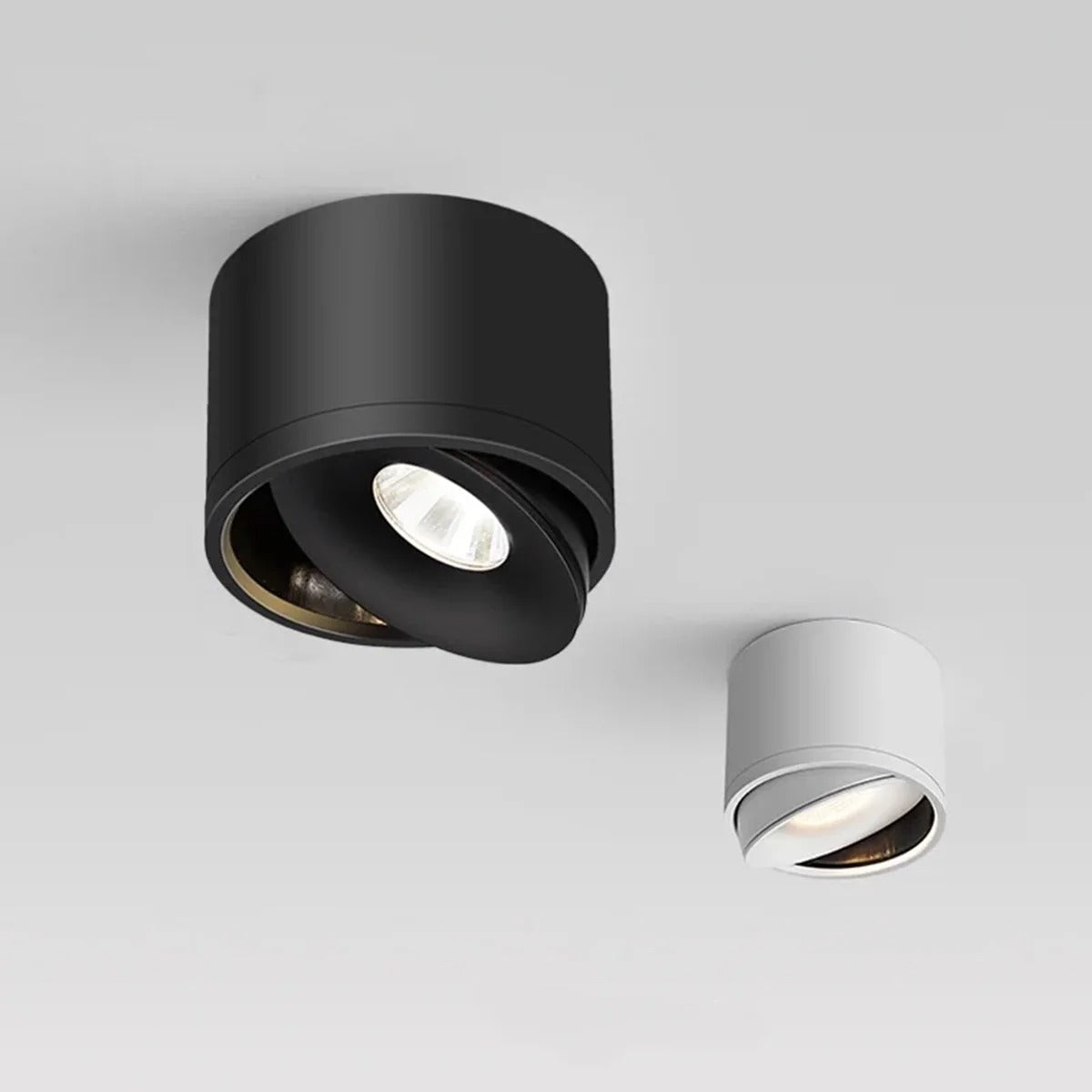 Rotating LED Spotlight With Adjustable Ceiling Downlight Aluminum Design OpalDwell