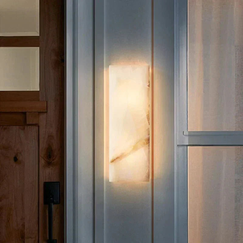 Marble Outdoor Sconce | OpalDwell - OpalDwell