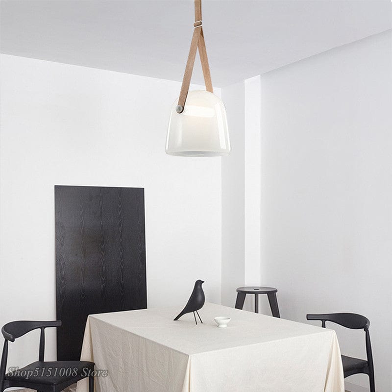 Kirrea Glass Belt Light | OpalDwell - OpalDwell