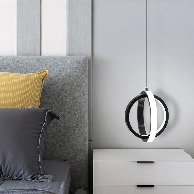 Liora | Geometric Hanging Pendant Light - OpalDwell