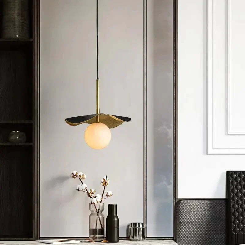 Averin Minimal Modern Ceiling Pendant Light With Slim Silhouette - OpalDwell