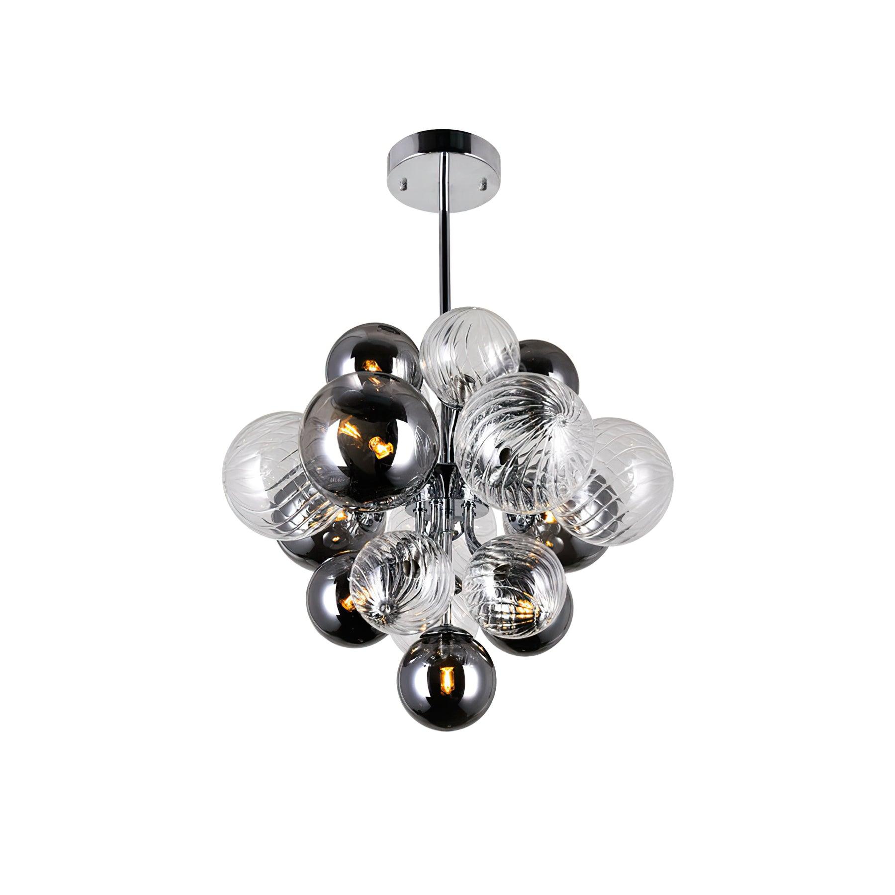 Aurelian Arc Chandelier Sleek Metal Frame for Modern Glow - OpalDwell